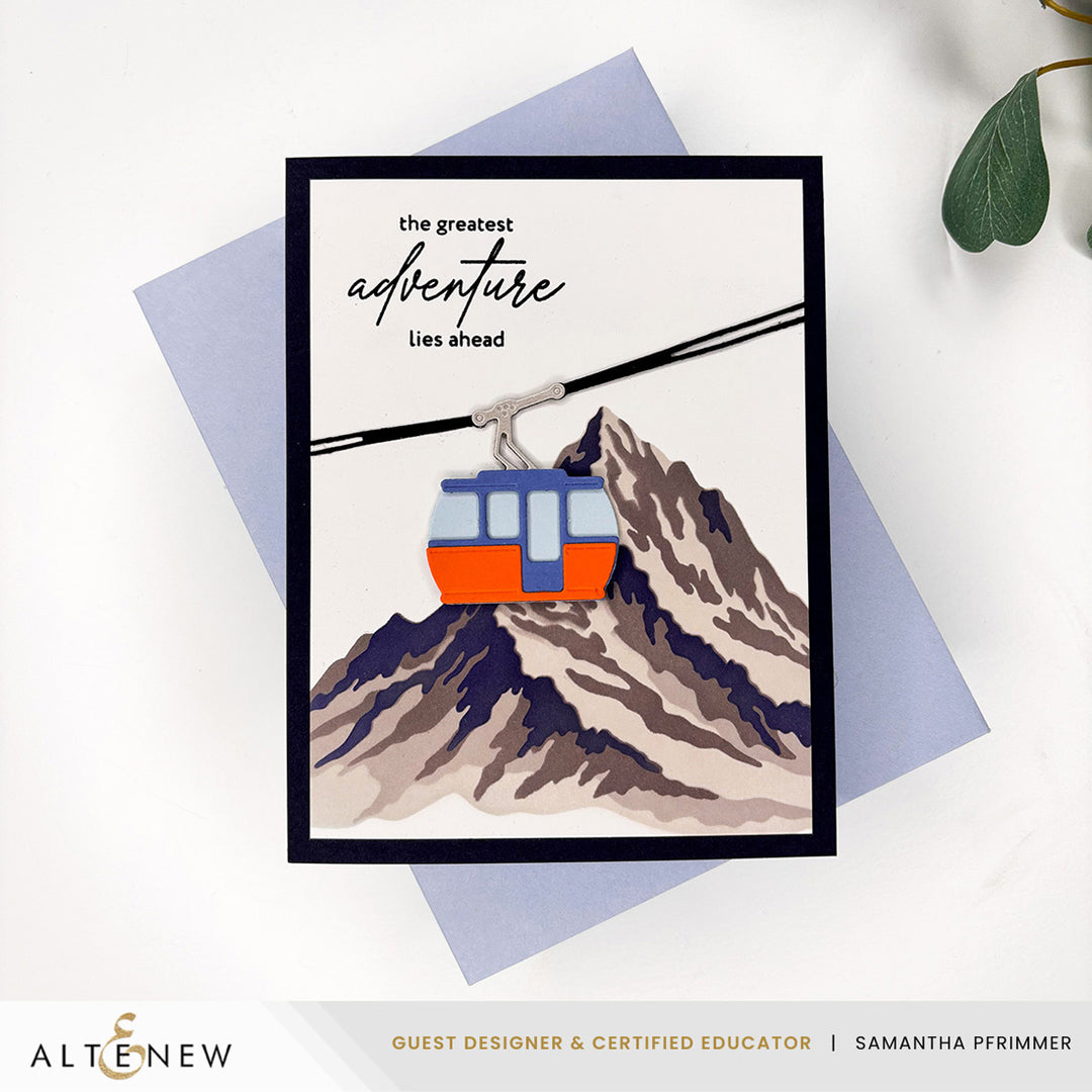 Mountain Peak Layering Stencil Set (4 in 1)