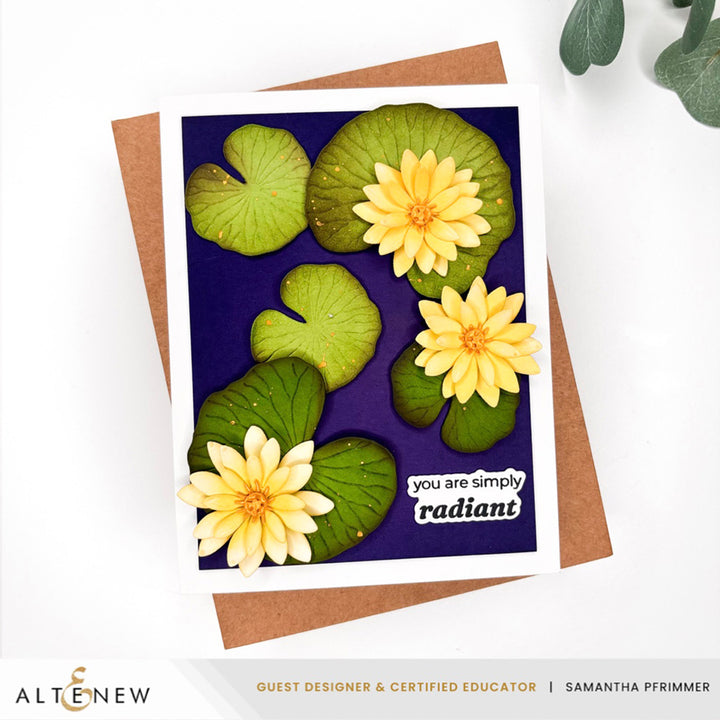 Pond Lilies Layering Die Set - Altenew