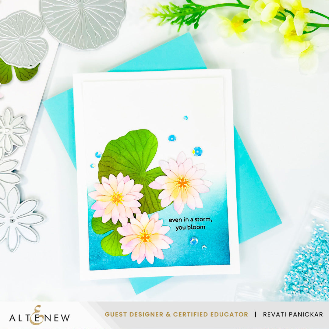 Pond Lilies Layering Die Set - Altenew