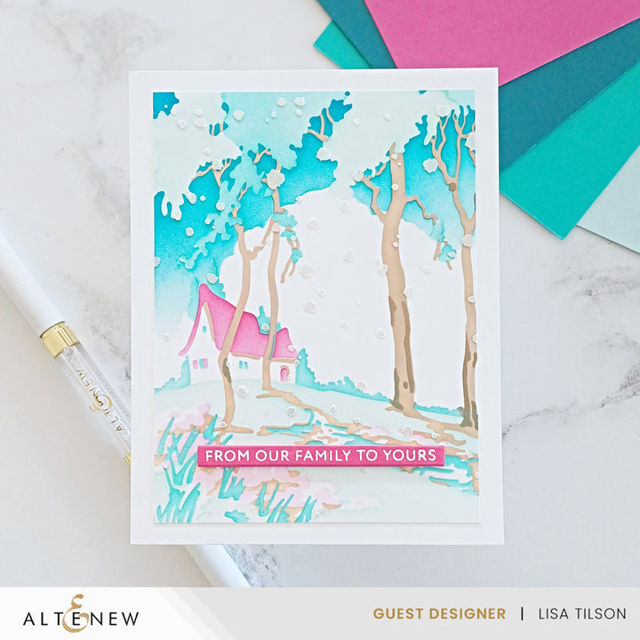 Stencil Art: Where Nature Meets Home Layering Stencil Set (6 in 1)
