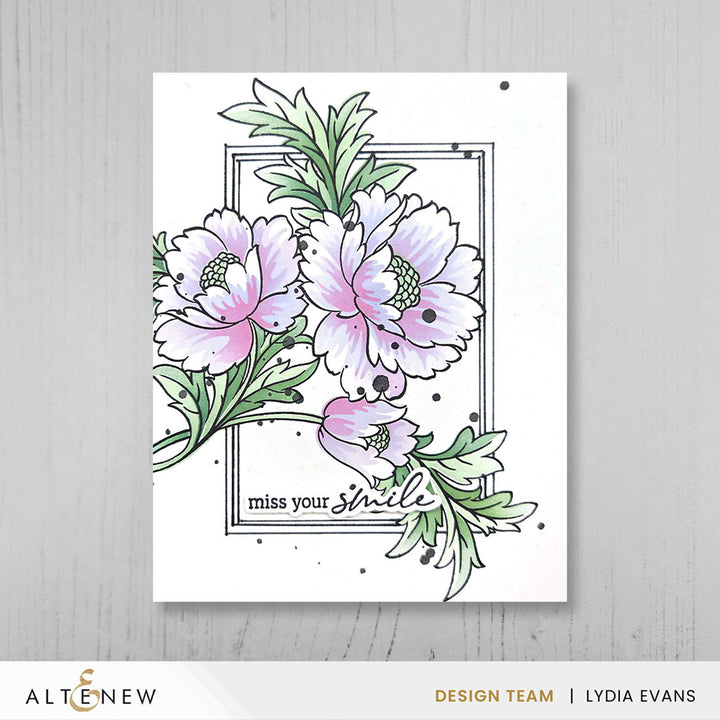 Build-A-Garden: Scripted in Bloom & Add-on Die Bundle - Altenew