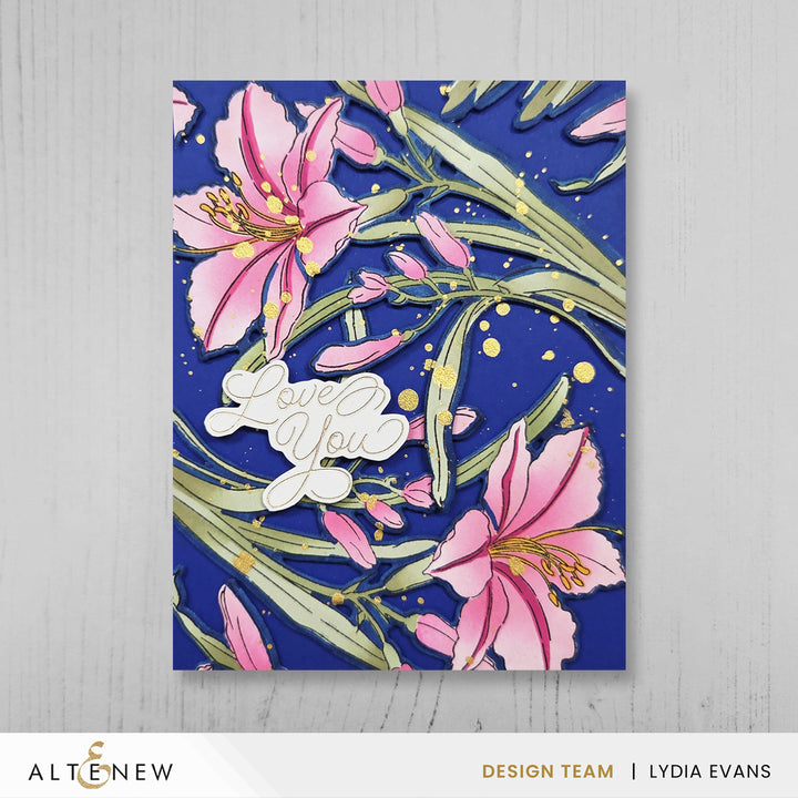 Build-A-Garden: Leaning Lily - Altenew