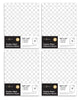 40 Double-Sided Adhesive Sheets Unlimited Bundle (4 Sets of 10 Sheets)
