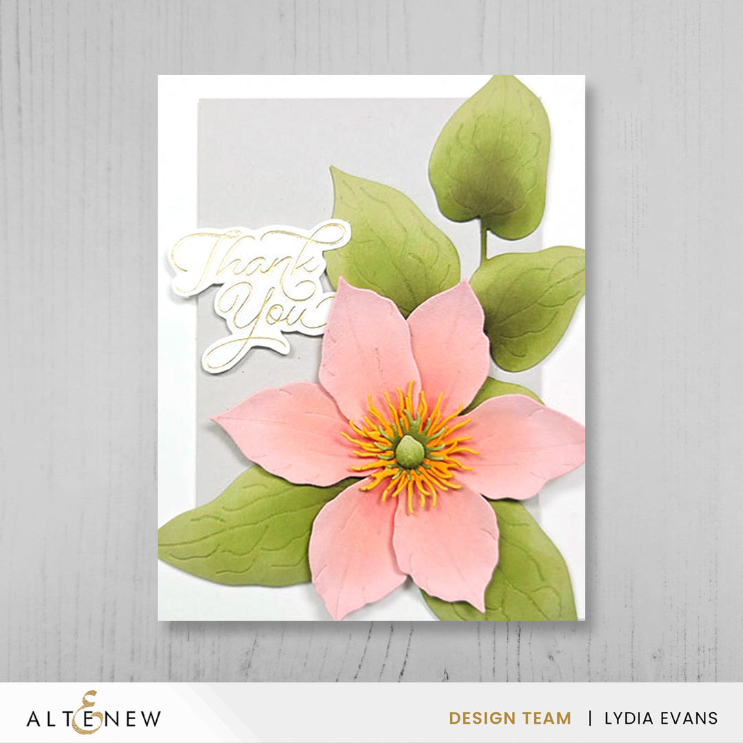 Craft-A-Flower: Clematis Layering Die Set - Altenew
