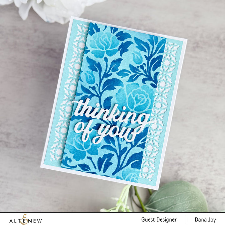 Chateau Blooms Stencil Set (2 in 1) - Altenew
