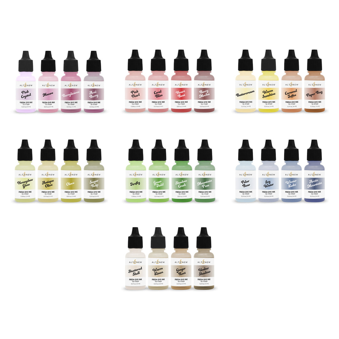 Cozy Comfort 2026 Complete Fresh Dye Ink Add-on Bundle - Altenew