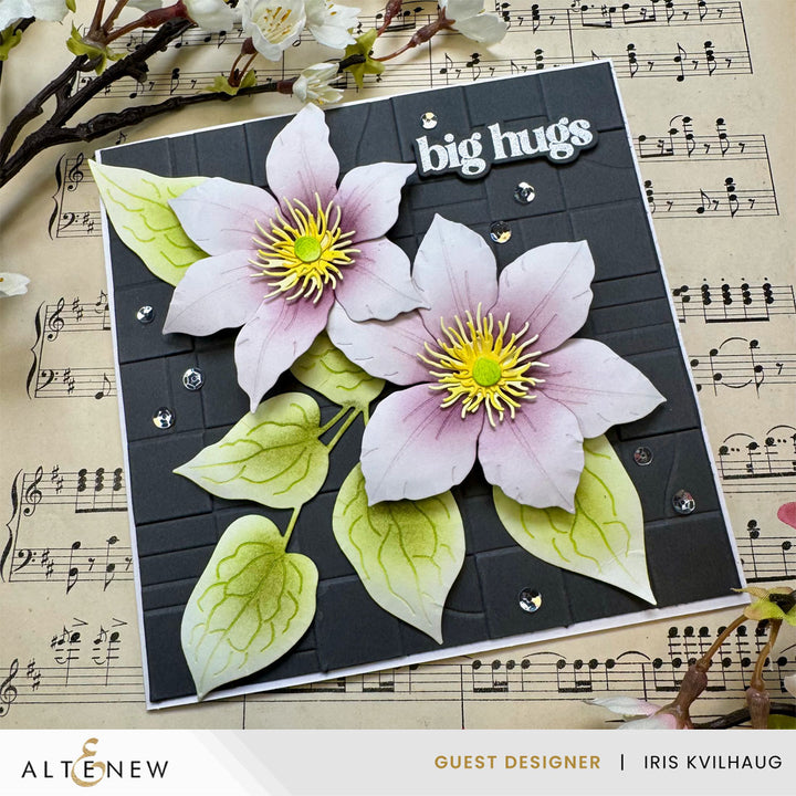 Craft-A-Flower: Clematis Layering Die Set - Altenew