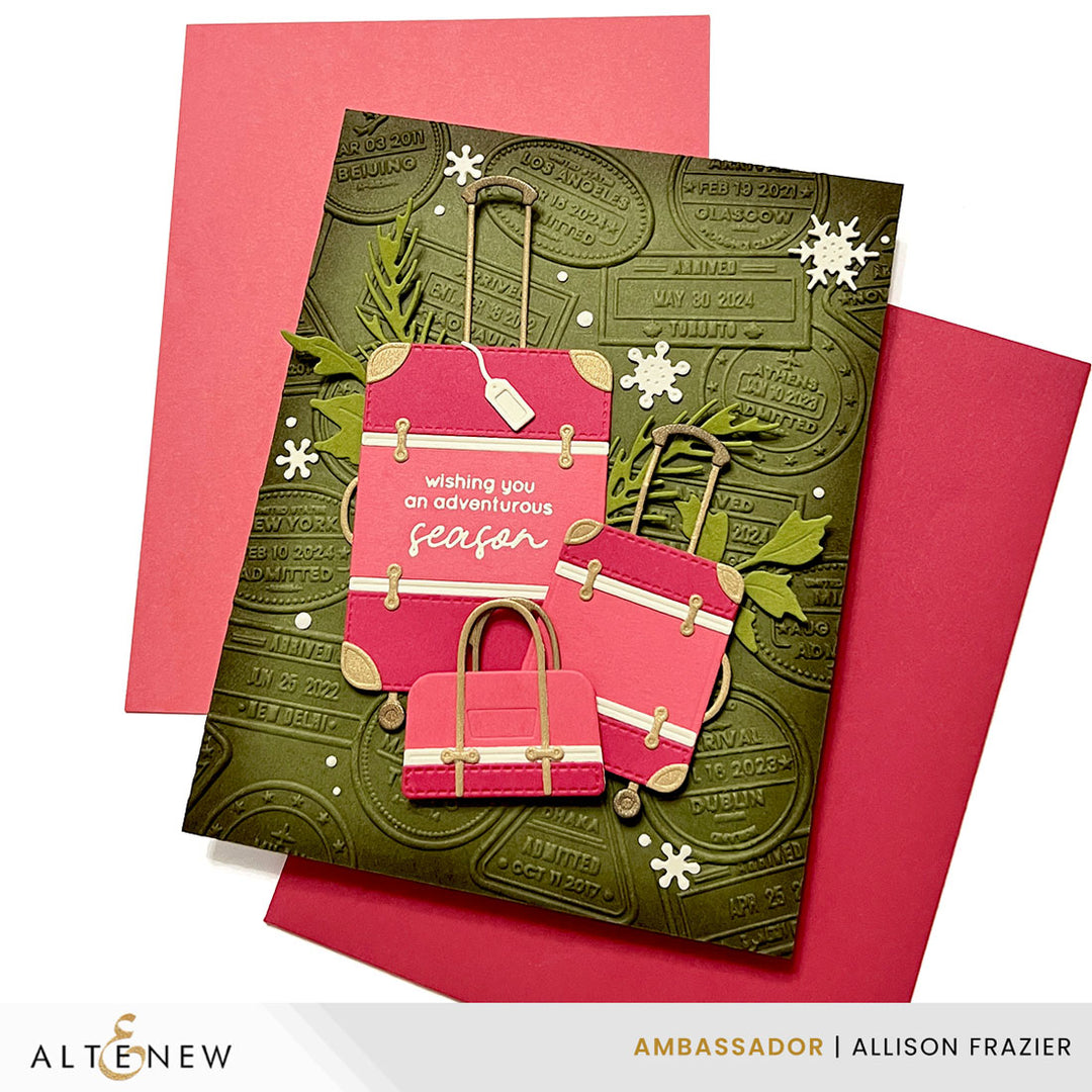 Creative Cuts: Pack Your Bags Layering Die Set - Altenew