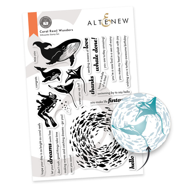 Craft Your Life Project Kit: Coral Reef Wonders - Altenew