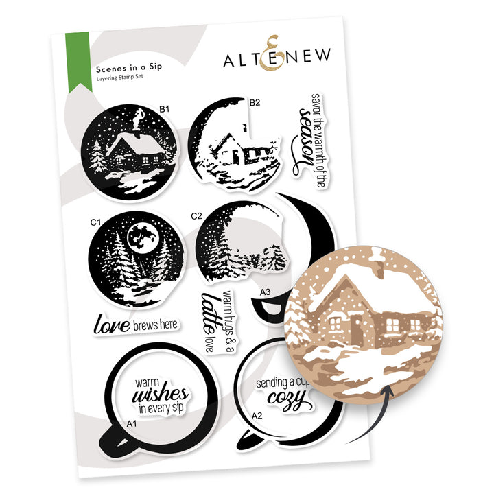 Scenes in a Sip - Altenew
