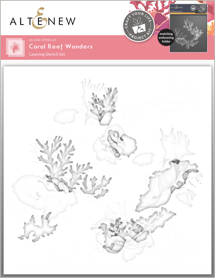 Craft Your Life Project Kit: Coral Reef Wonders - Altenew