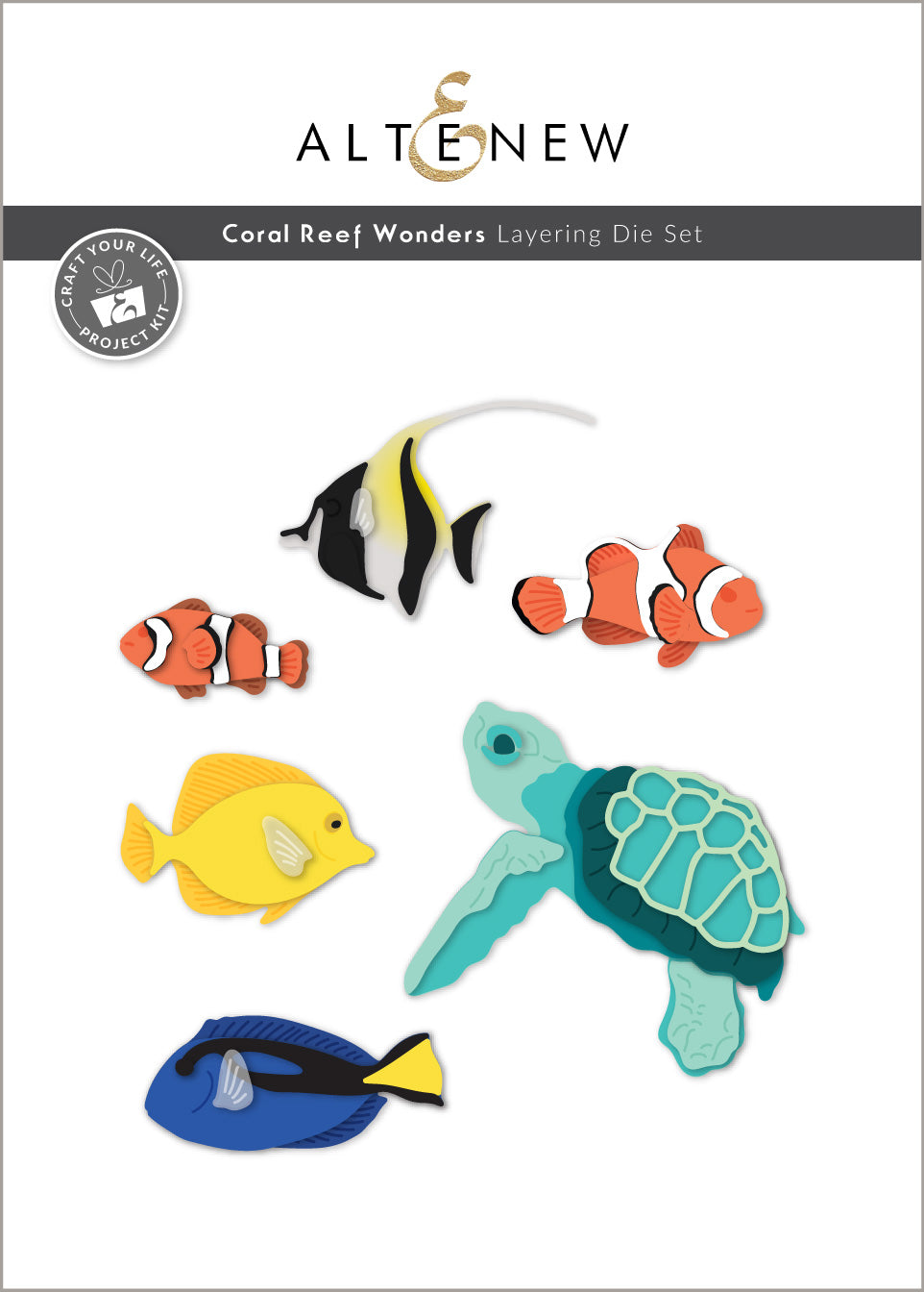 Craft Your Life Project Kit: Coral Reef Wonders - Altenew