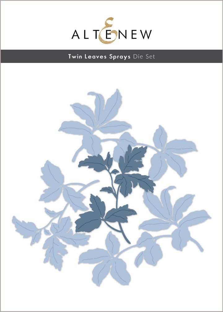 Twin Leaves Sprays Die Set