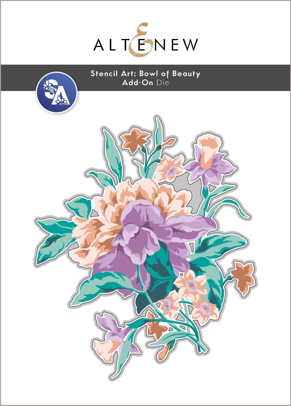 Stencil Art: Bowl of Beauty Add-on Die