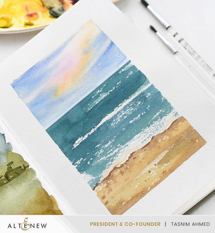 Luxe Watercolor Sketchbooks - The Full Collection - Altenew