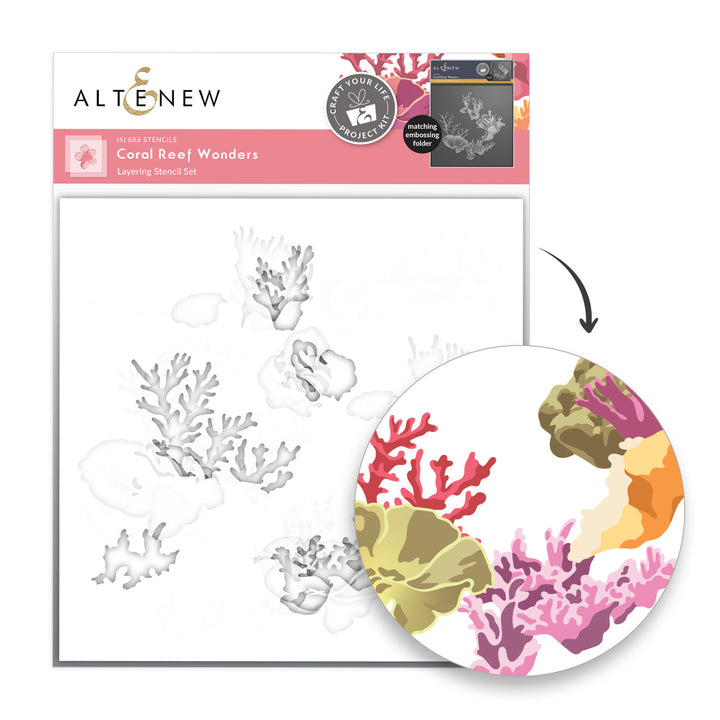 Craft Your Life Project Kit: Coral Reef Wonders - Altenew