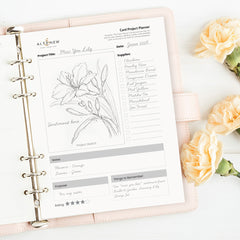 Ready-to-Use Card Project Planner - Altenew