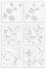 Build-A-Garden: Flourished Flora & Add-On Die Bundle - Altenew
