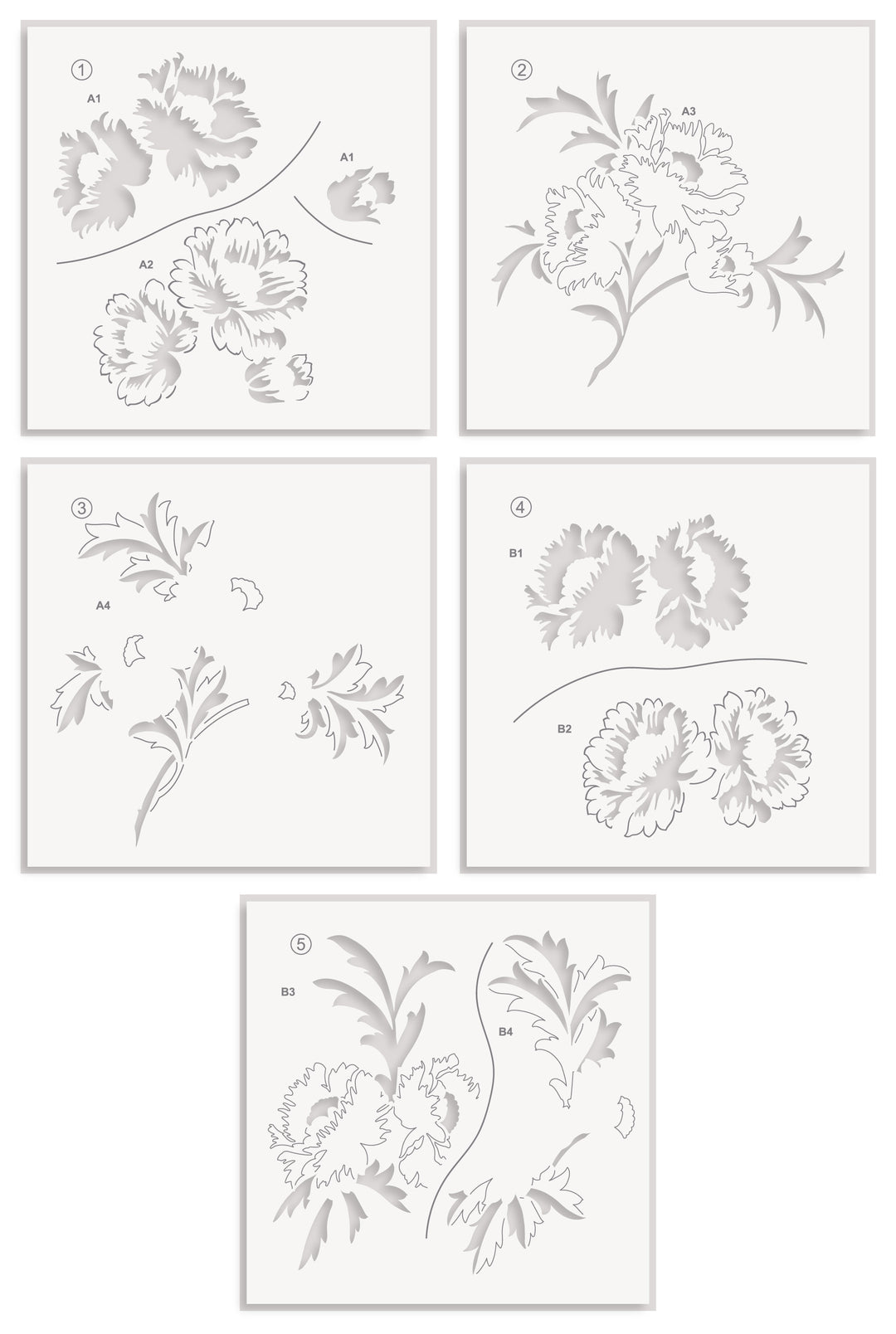 Build-A-Garden: Scripted in Bloom & Add-on Die Bundle - Altenew