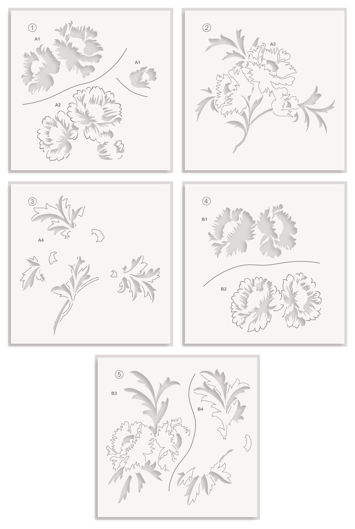 Build-A-Garden: Scripted in Bloom & Add-on Die Bundle - Altenew
