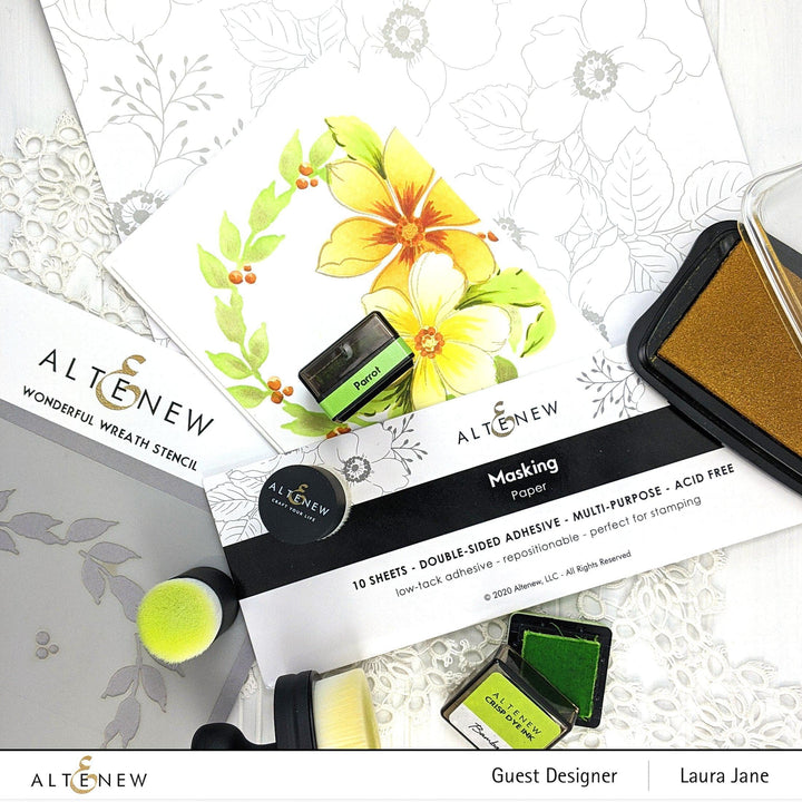 Hefei Reiz Innovative Tech. Co.,Ltd. Adhesives Masking Paper (10 sheet/set)