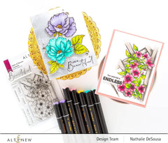 Altenew Alcohol Marker & Alcohol Ink Bundle Nature's Views Artist Alcohol Markers & Alcohol Ink Bundle (24 Colors)