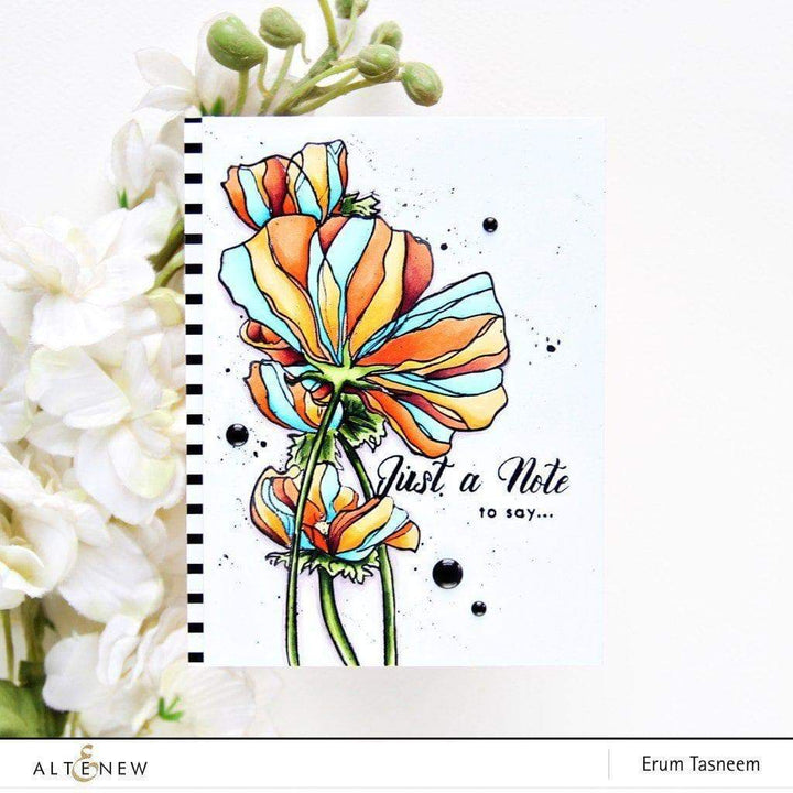 Altenew Alcohol Marker & Alcohol Ink Bundle Tropical Garden Artist Alcohol Markers Set E & Alcohol Ink Bundle (12 Colors)