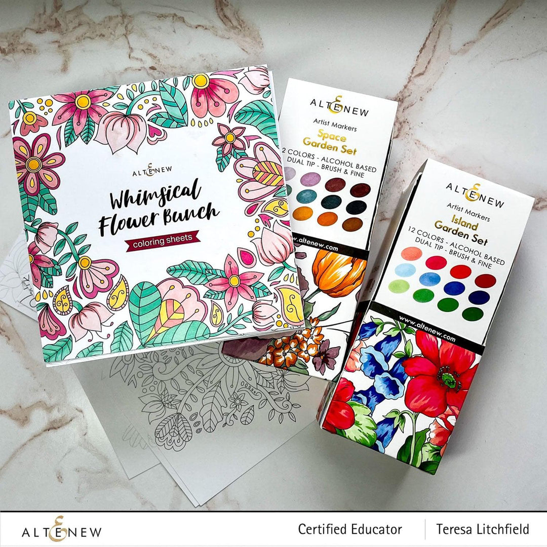 Altenew Alcohol Marker Bundle Artist Alcohol Markers Bundle (120 Colors)