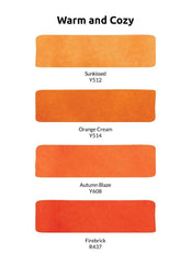 Artist Alcohol Markers Warm & Cozy Set