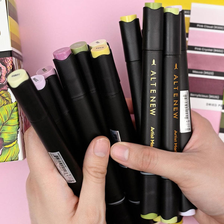 Firewood Garden Artist Alcohol Markers Set M