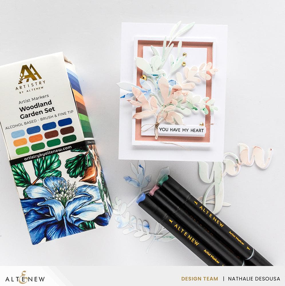 Woodland Garden Artist Alcohol Markers Set L