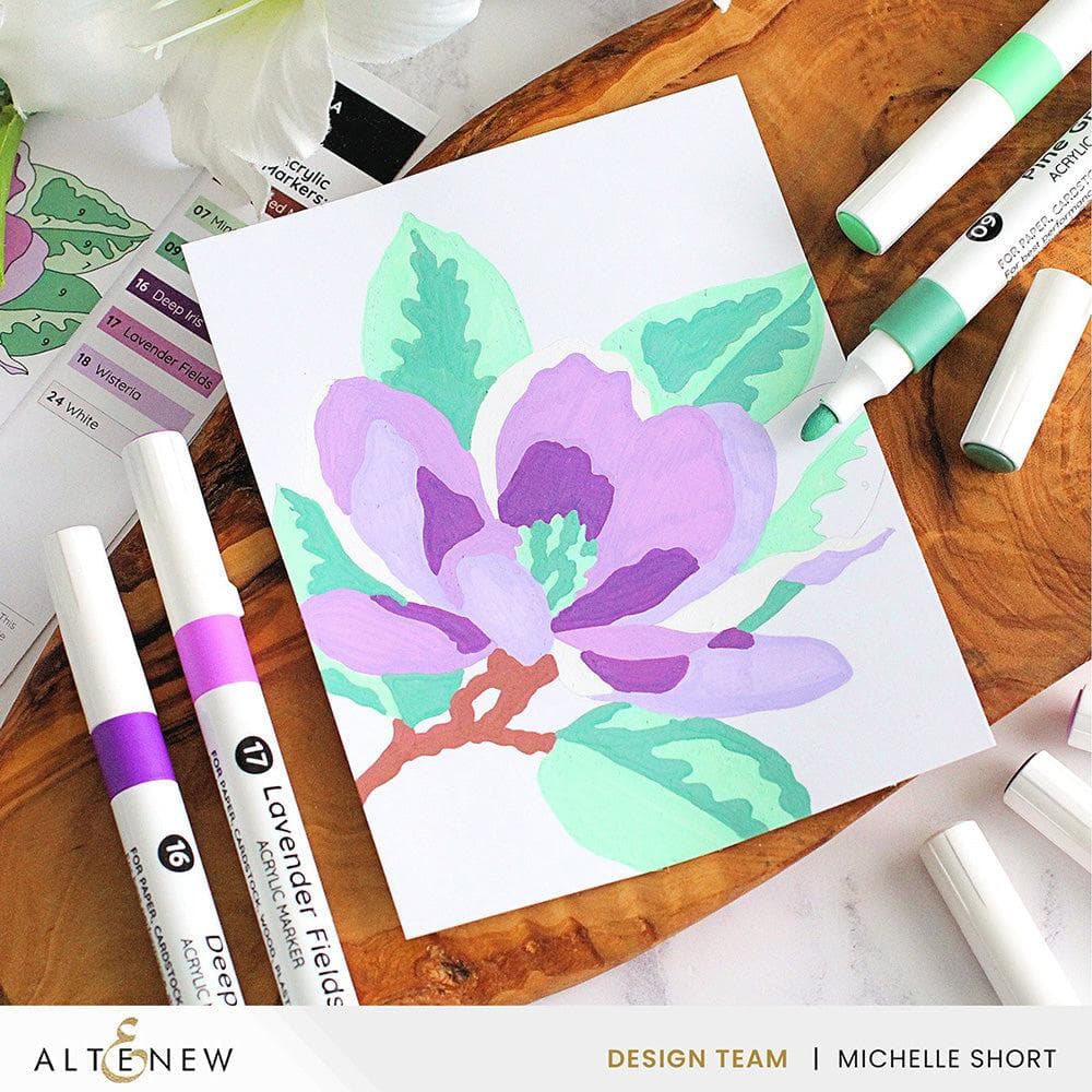 Acrylic Marker 24 Color Set - Vol. 1
