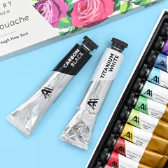 Carbon Black Artists' Gouache (50ml)