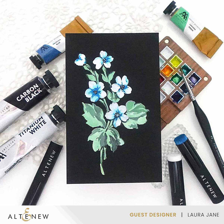 Carbon Black Artists' Gouache (50ml)