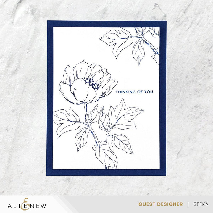 Altenew Betterpress Plate Bundle Delightful Blossoms Press Plate Bundle