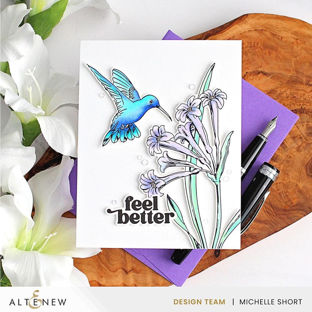 Altenew Betterpress Plate Bundle Delightful Blossoms Press Plate Bundle