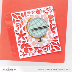 Blooming Floral Swag Press Plate Set