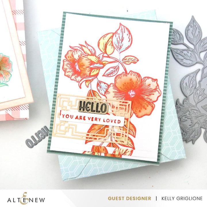 Blossoming Bouquet Press Plate Set