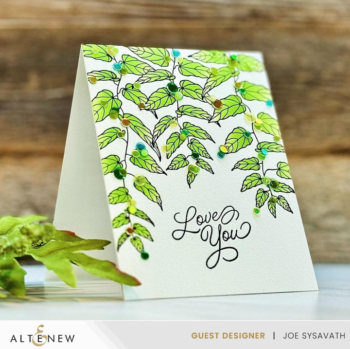 Cascading Vines Press Plate Set