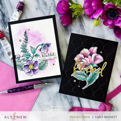 Dainty Flower Garden Press Plates