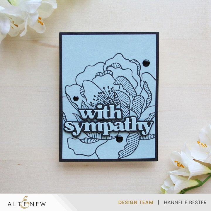 Magical Peony Press Plate