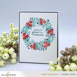 Regal Wreath Registration Press Plate/Foil Plate