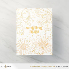 Spellbinders Betterpress Plates Wild Daisies Press Plate