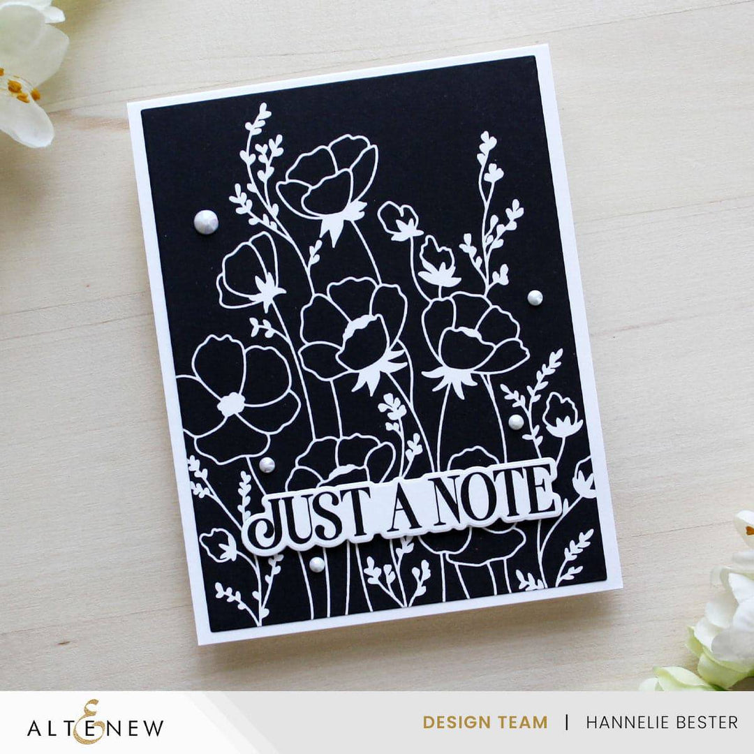 Wildflower Whispers Press Plate