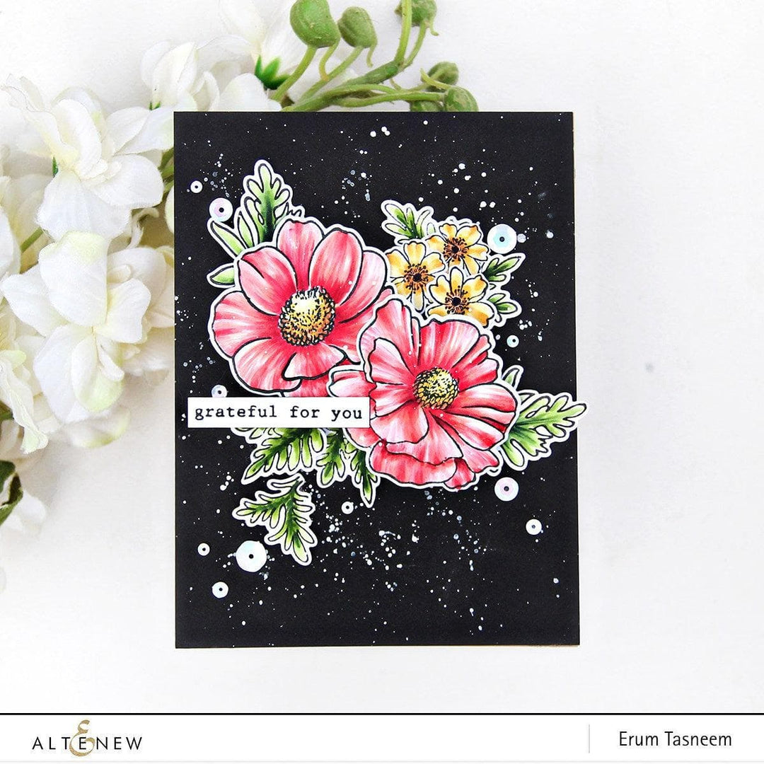 Altenew Build-A-Flower Set Build-A-Flower: Anemone Coronaria Layering Stamp & Die Set