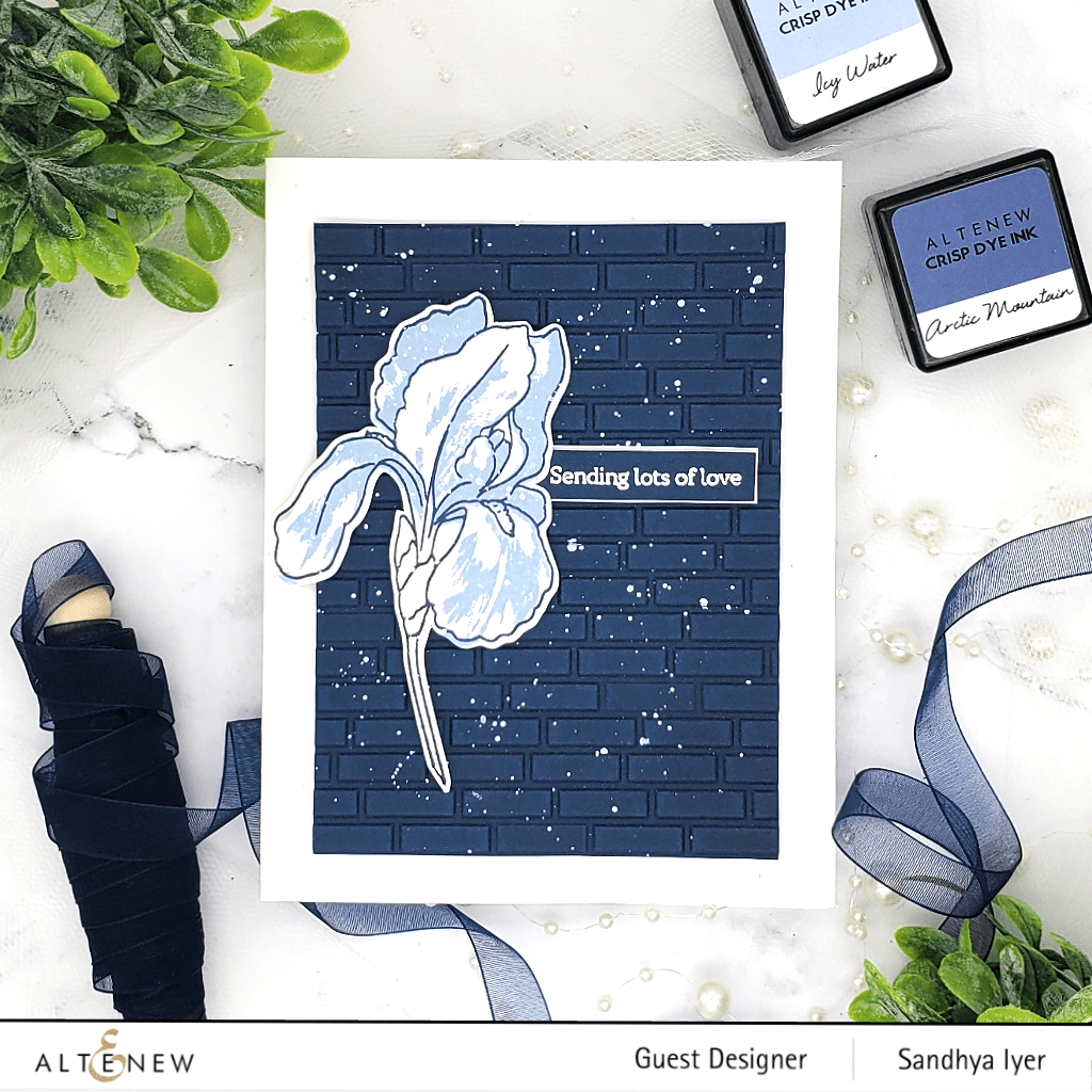 Altenew Build-A-Flower Set Build-A-Flower: Bearded Iris Layering Stamp & Die Set