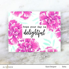 Altenew Build-A-Flower Set Build-A-Flower: Camellia Japonica Layering Stamp & Die Set