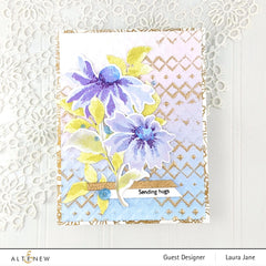 Altenew Build-A-Flower Set Build-A-Flower: Coneflower Layering Stamp & Die Set