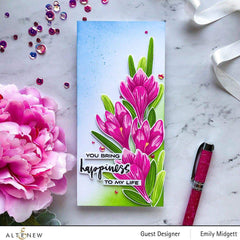Altenew Build-A-Flower Set Build-A-Flower: Crocus Layering Stamp & Die Set