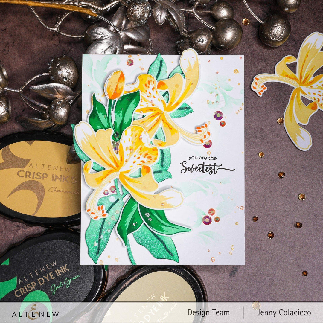Altenew Build-A-Flower Set Build-A-Flower: Honeysuckle Layering Stamp & Die Set
